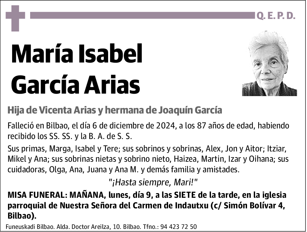 María Isabel García Arias