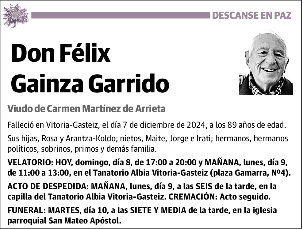 Félix Gainza Garrido