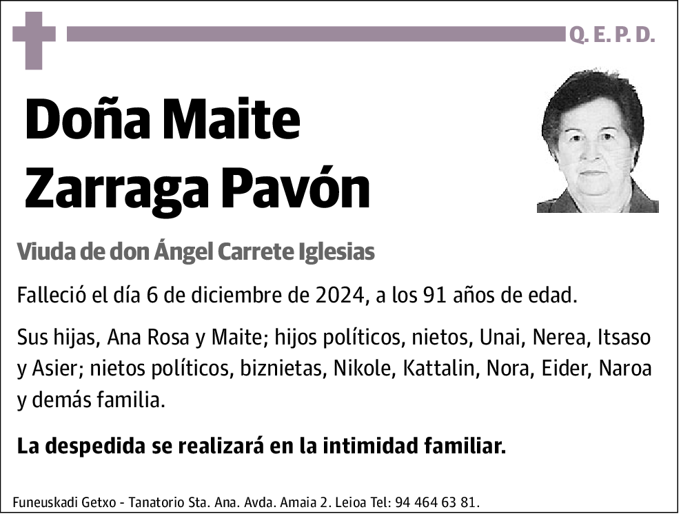 Maite Zarraga Pavón