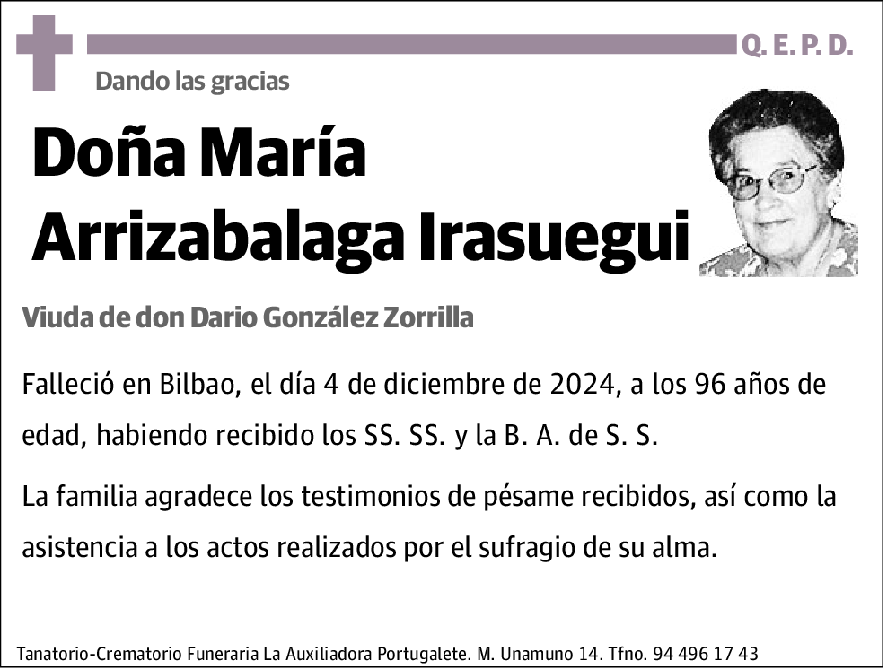 María Arrizabalaga Irasuegui