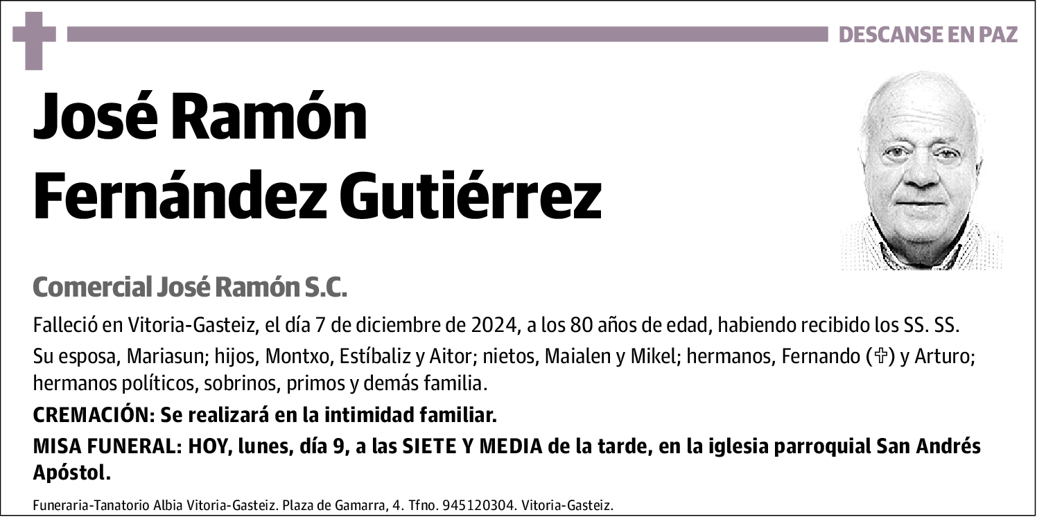 José Ramón Fernández Gutiérrez