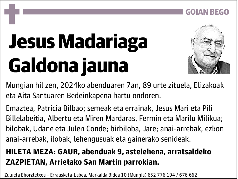 Jesus Madariaga Galdona