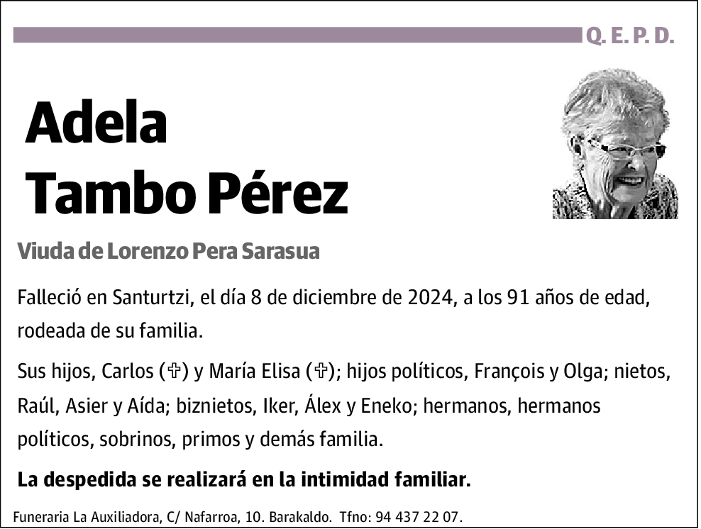 Adela Tambo Pérez