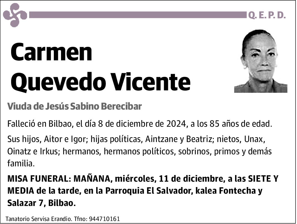 Carmen Quevedo Vicente