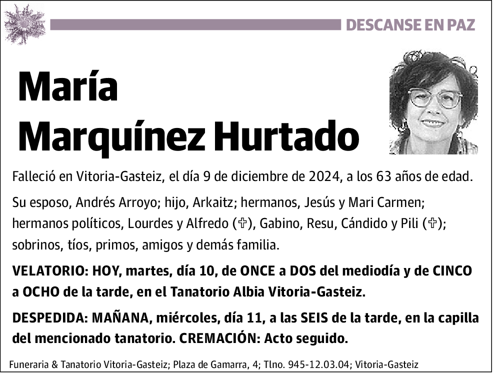 María Marquínez Hurtado