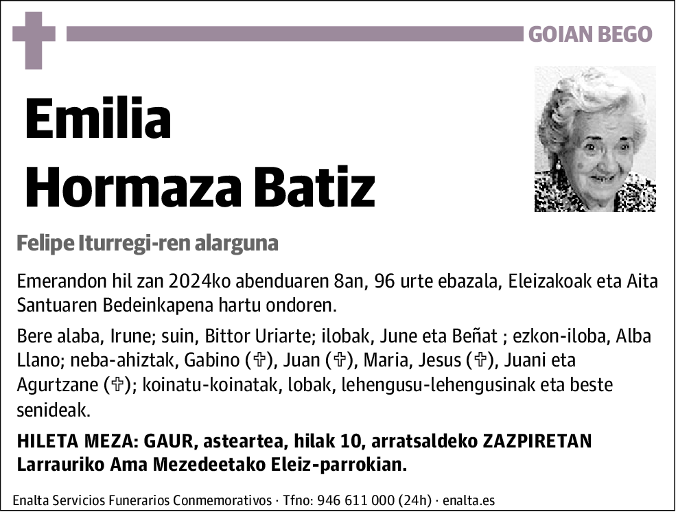 Emilia Hormaza Batiz