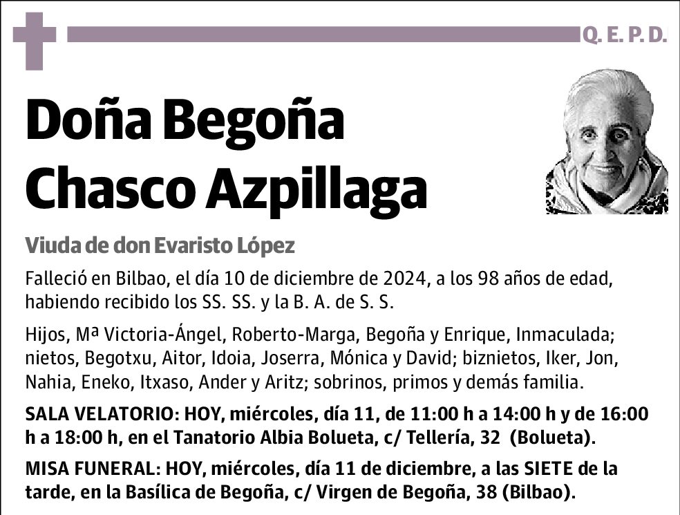 Begoña Chasco Azpillaga