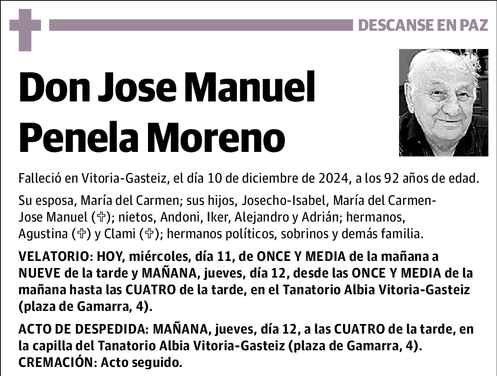 Jose Manuel Penela Moreno