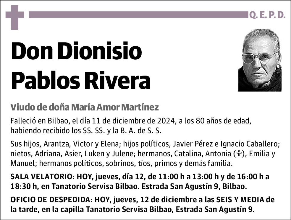 Dionisio Pablos Rivera