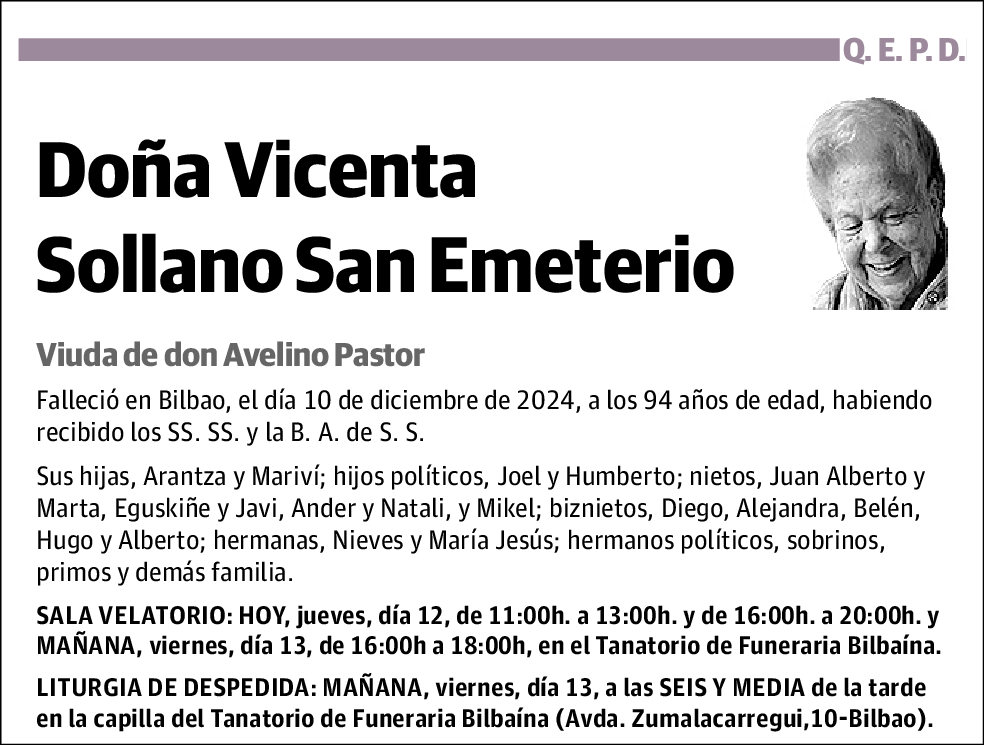 Vicenta Sollano San Emeterio