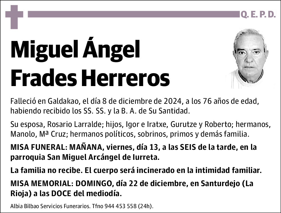 Miguel Ángel Frades Herreros