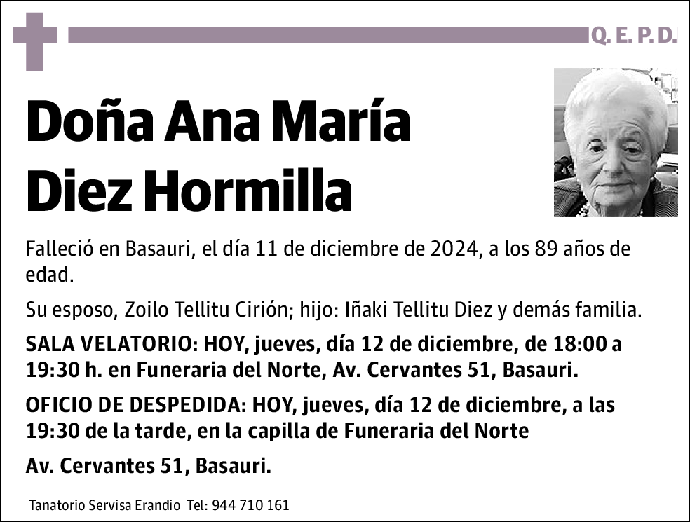 Ana María Diez Hormilla