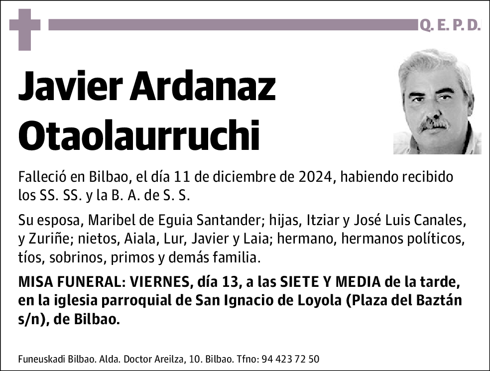 Javier Ardanaz Otaolaurruchi