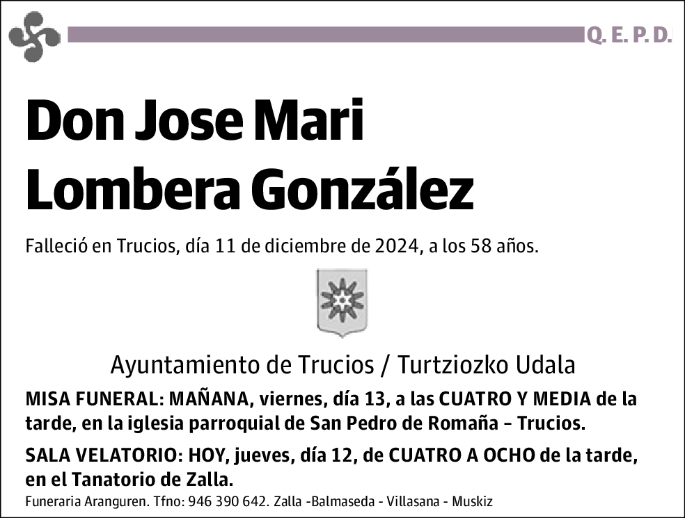 Jose Mari Lombera González