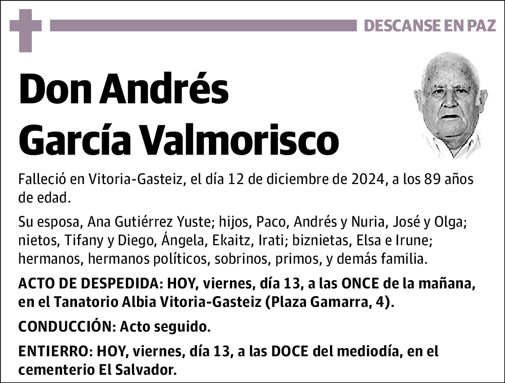 GARCÍA VALMORISCO, ANDRÉS