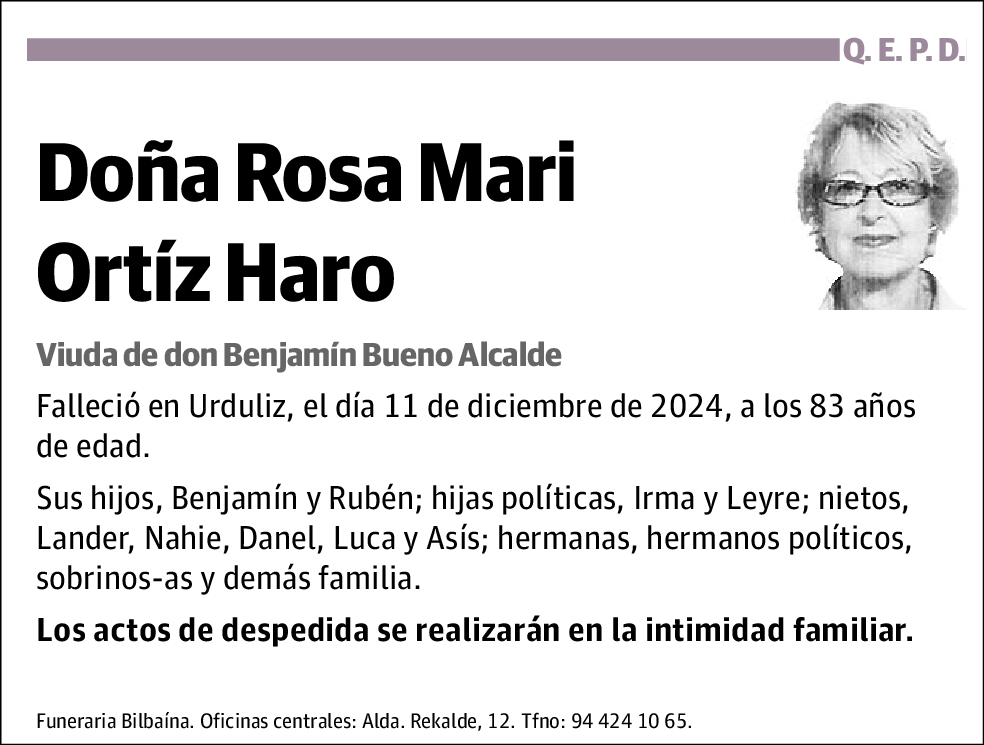 Rosa Mari Ortíz Haro