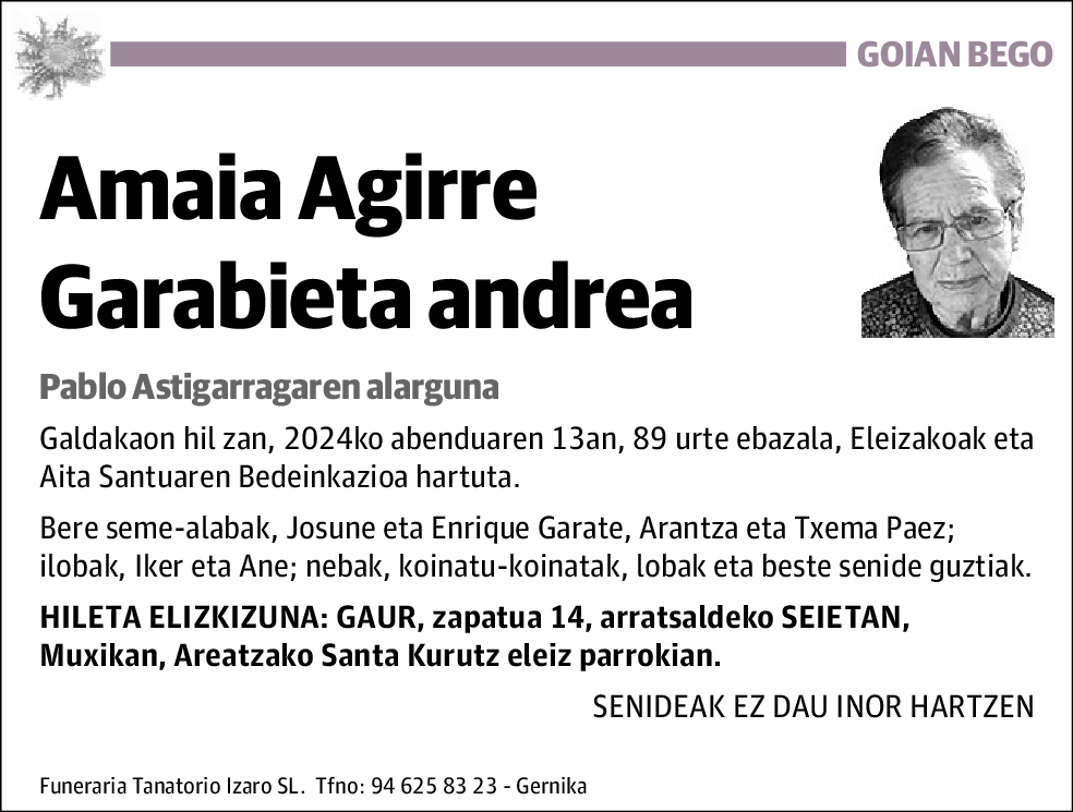 Amaia Agirre Garabieta