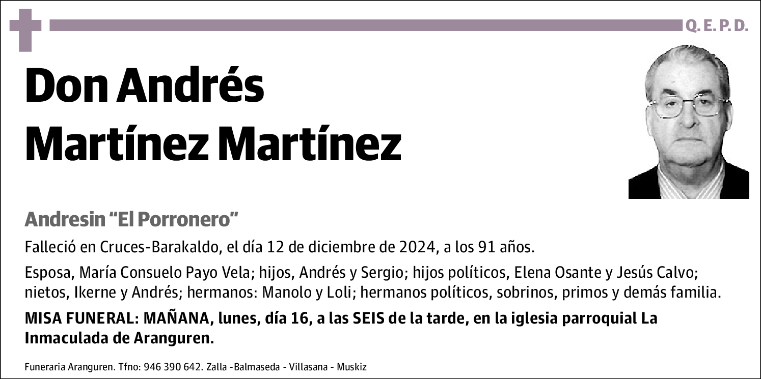 Andrés Martínez Martínez