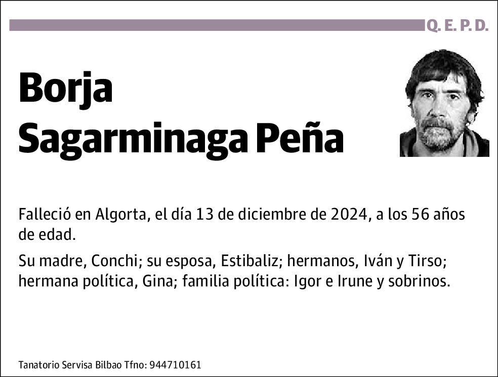 Borja Sagarminaga Peña