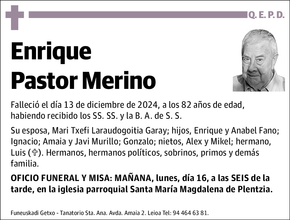 Enrique Pastor Merino