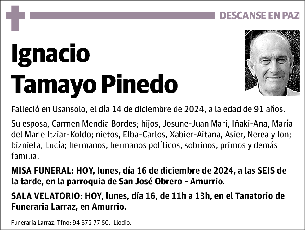 Ignacio Tamayo Pinedo