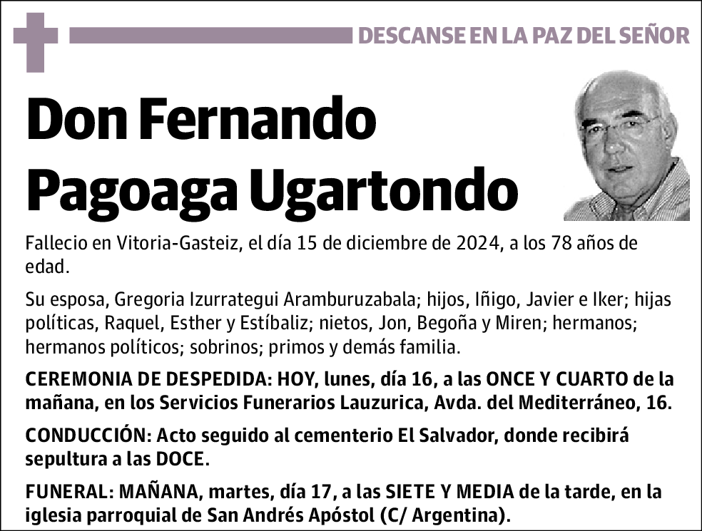 Fernando Pagoaga Ugartondo