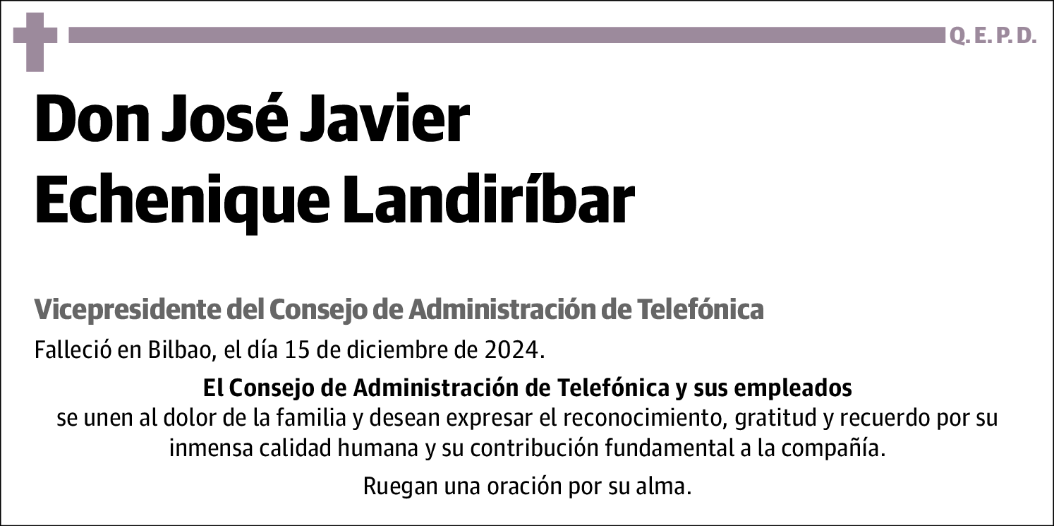 Jose Javier (Consejo) Echenique Landiríbar