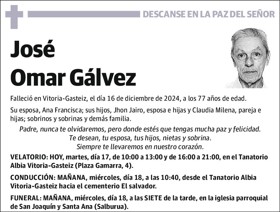 José Omar Gálvez