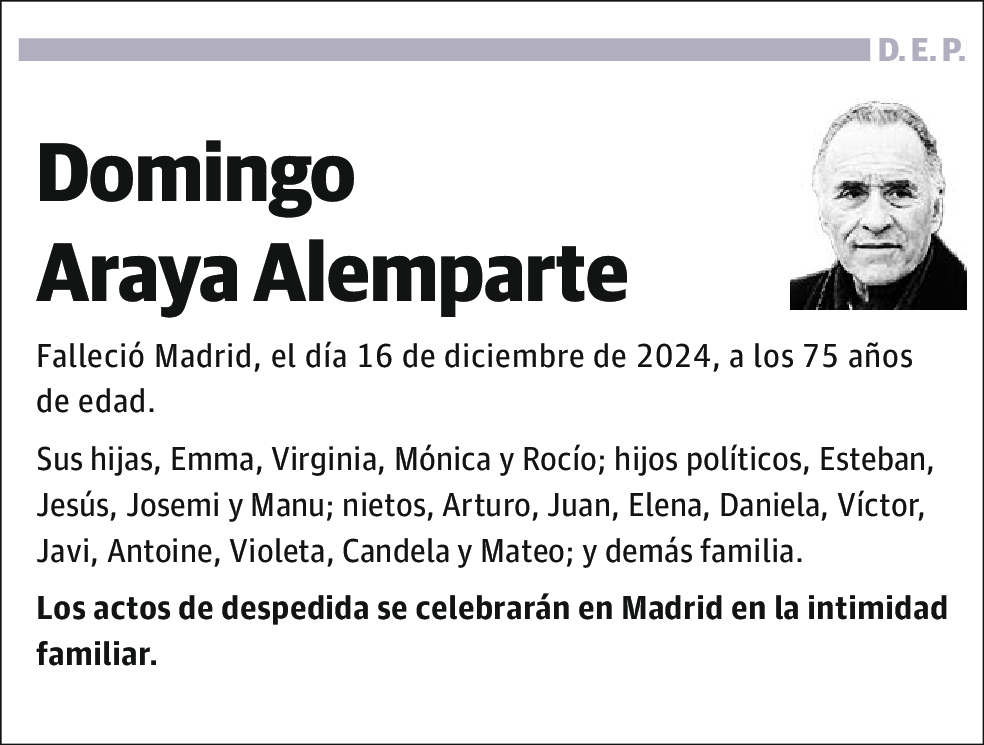 Domingo Araya Alemparte