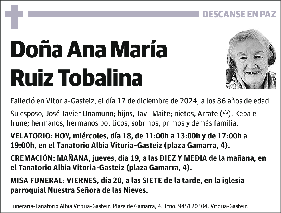 Ana María Ruiz Tobalina