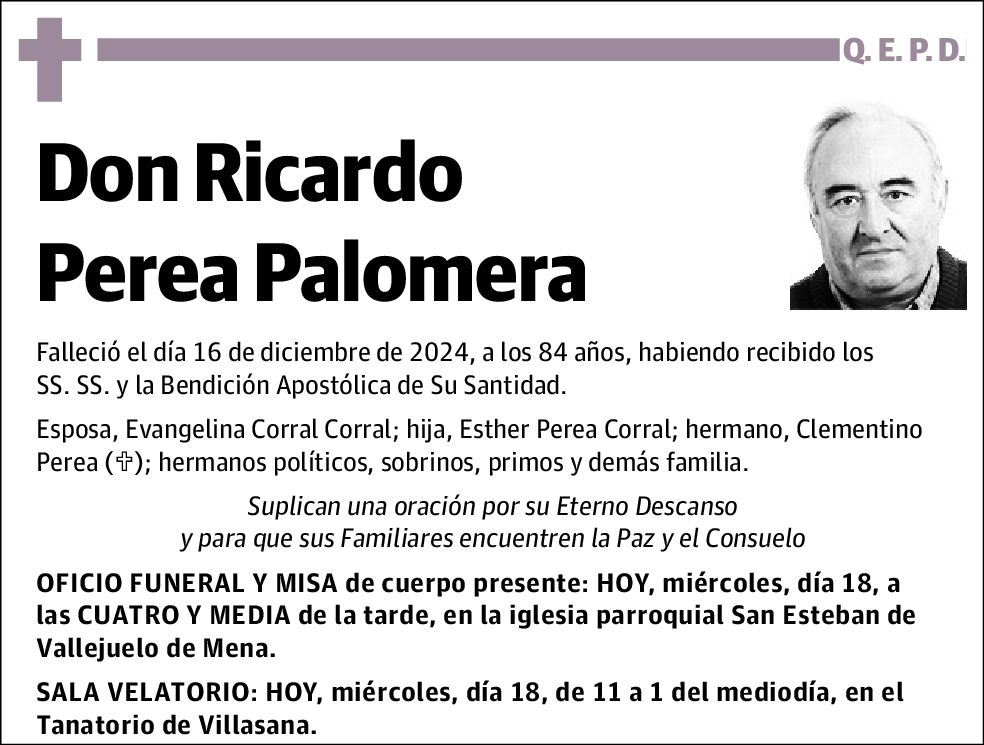 Ricardo Perea Palomera