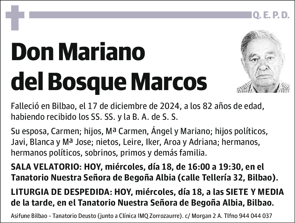 Mariano del Bosque Marcos