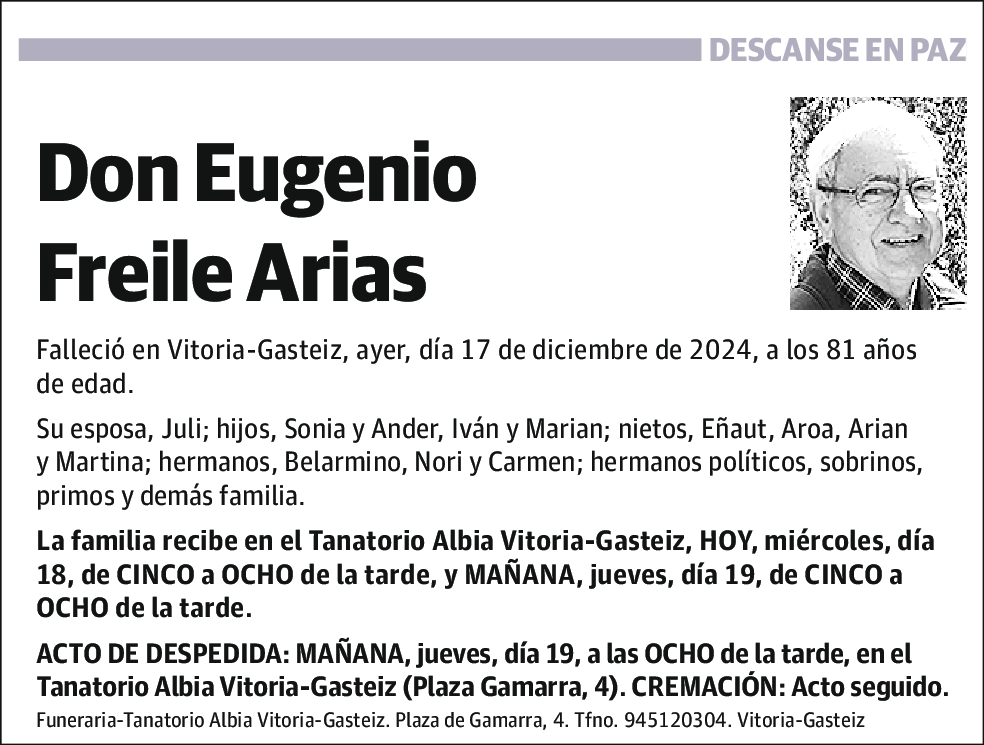 Eugenio Freile Arias