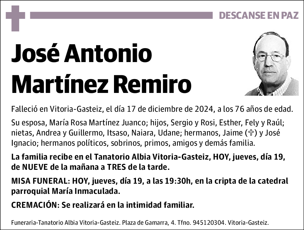 José Antonio Martínez Remiro