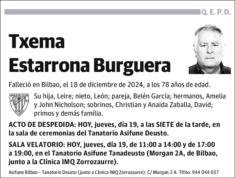 Txema Estarrona Burguera