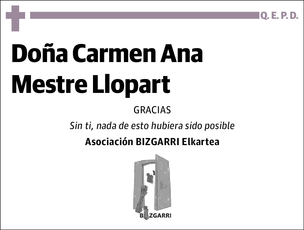 Carmen Ana Mestre Llopart