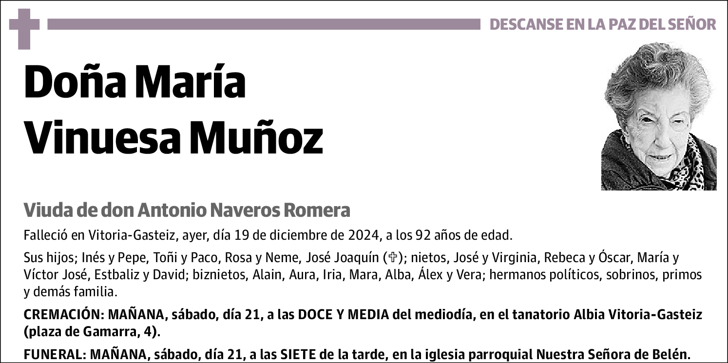 María Vinuesa Muñoz