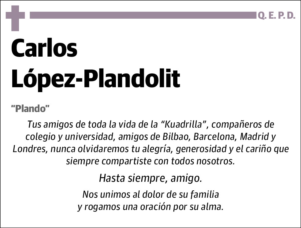 Carlos López-Plandolit