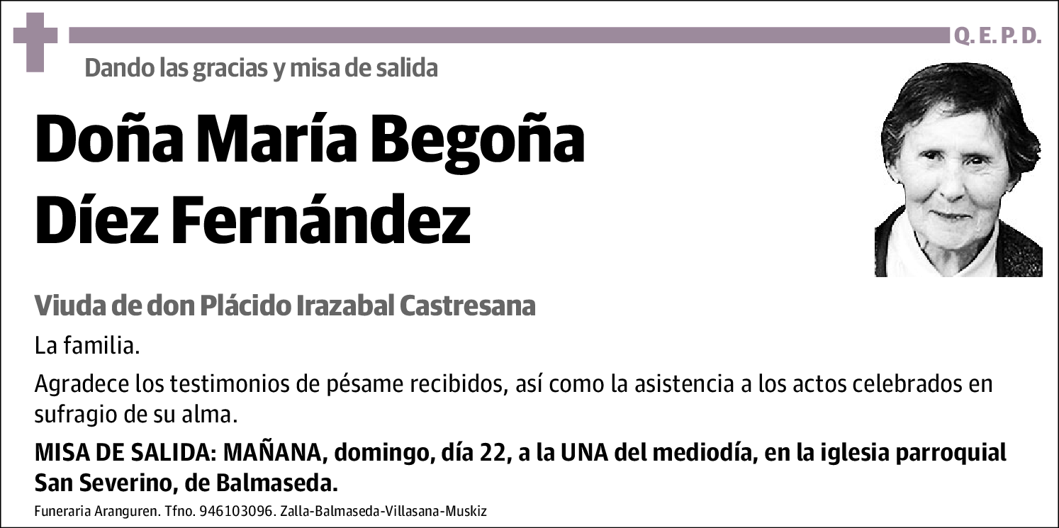 María Begoña Díez Fernández