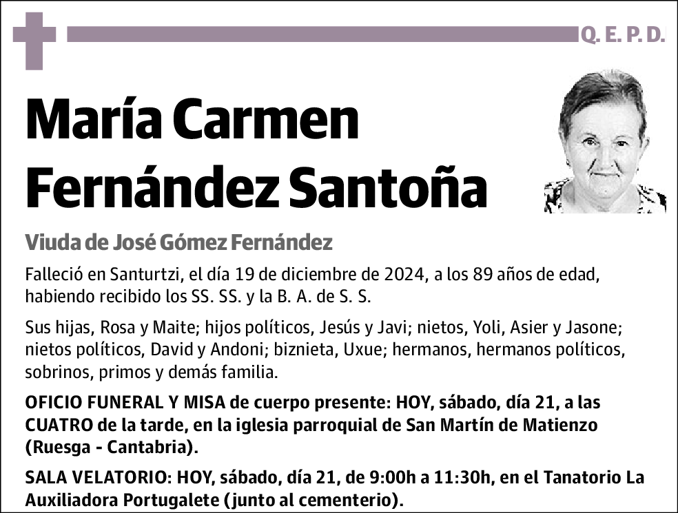 María Carmen Fernández Santoña