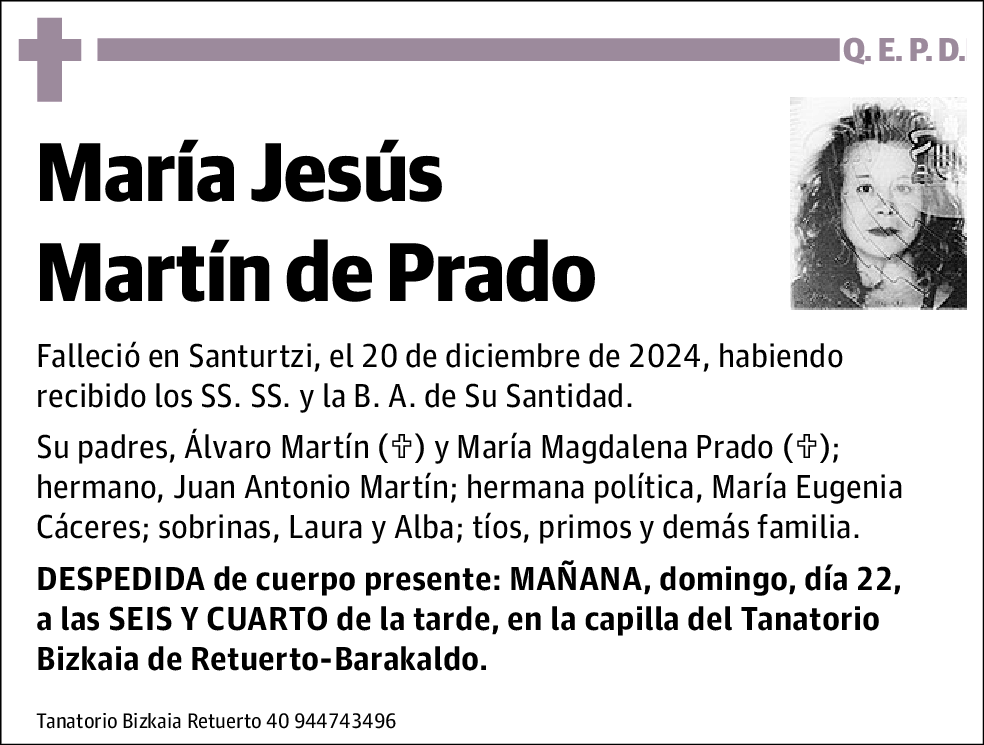 María Jesús Martín de Prado