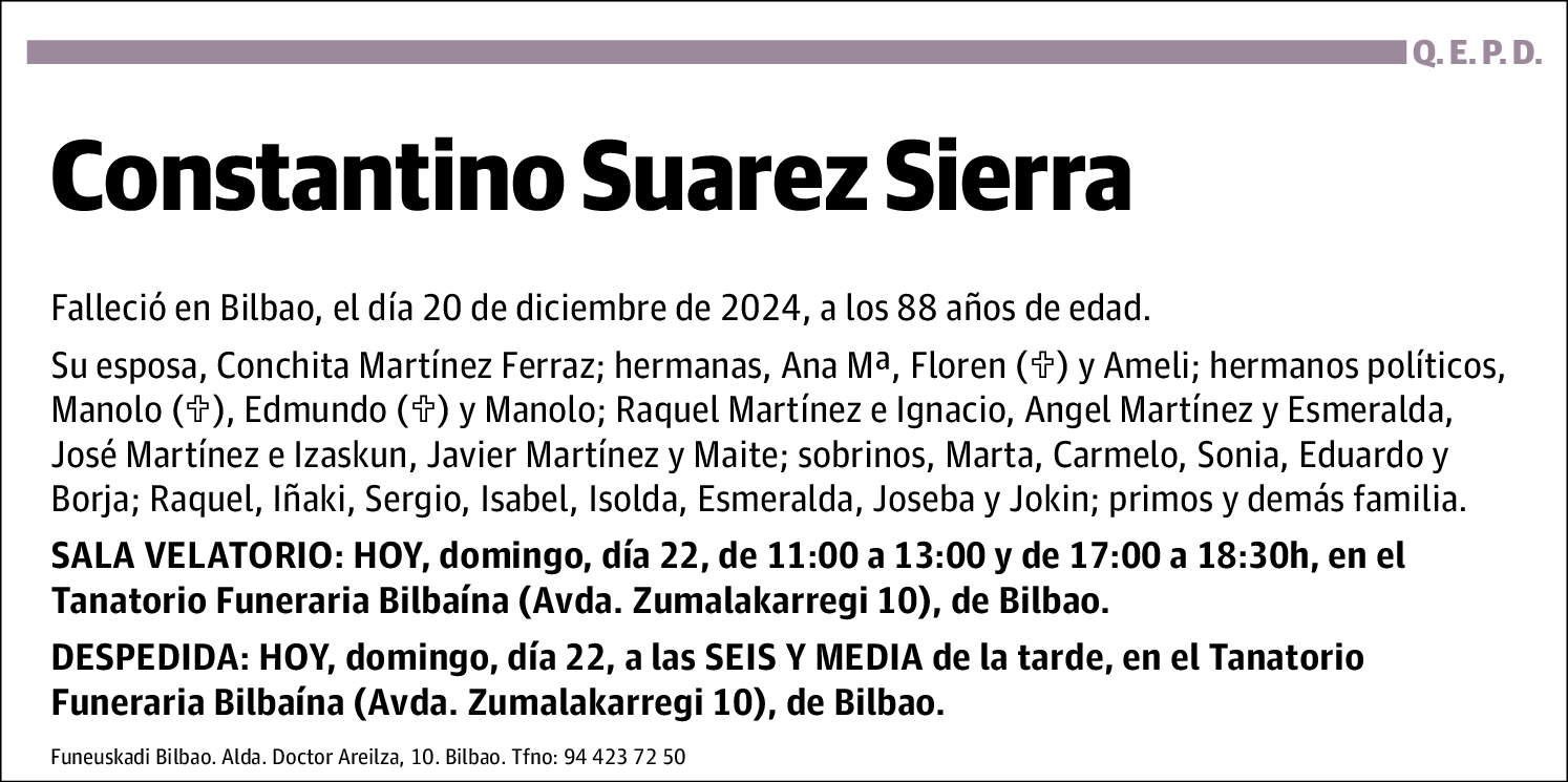 Constantino Suarez Sierra