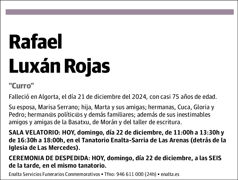 Curro Luxán Rojas