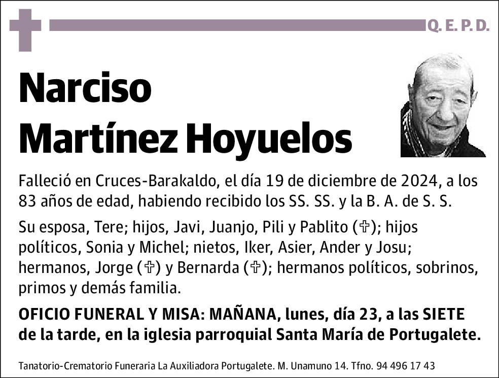 Narciso Martínez Hoyuelos