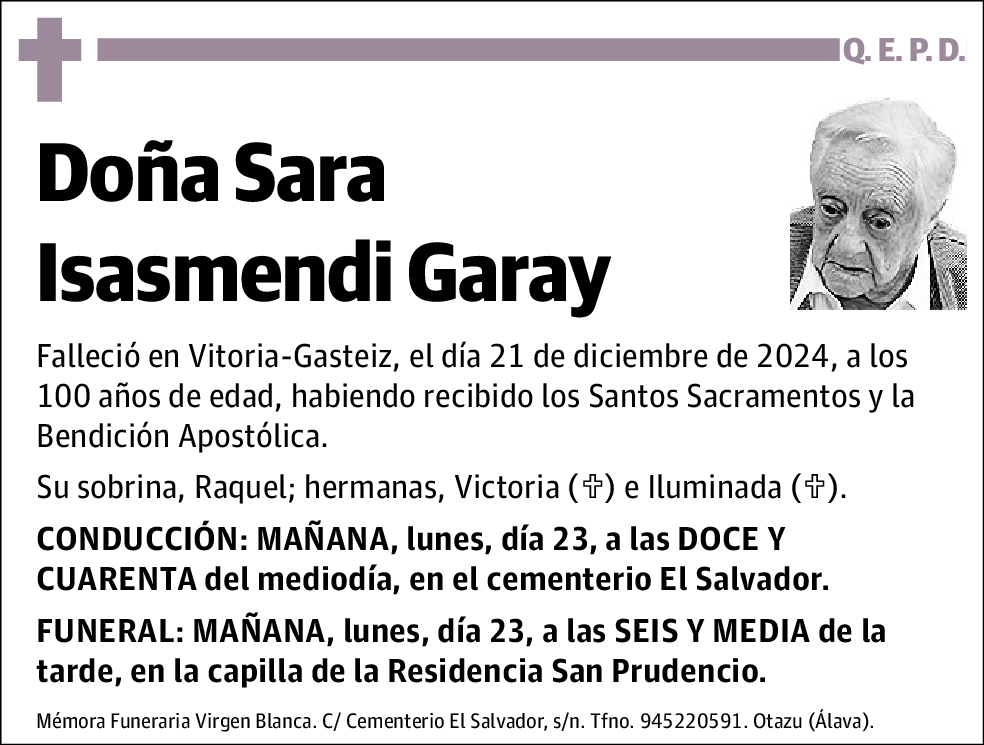 Sara Isasmendi Garay