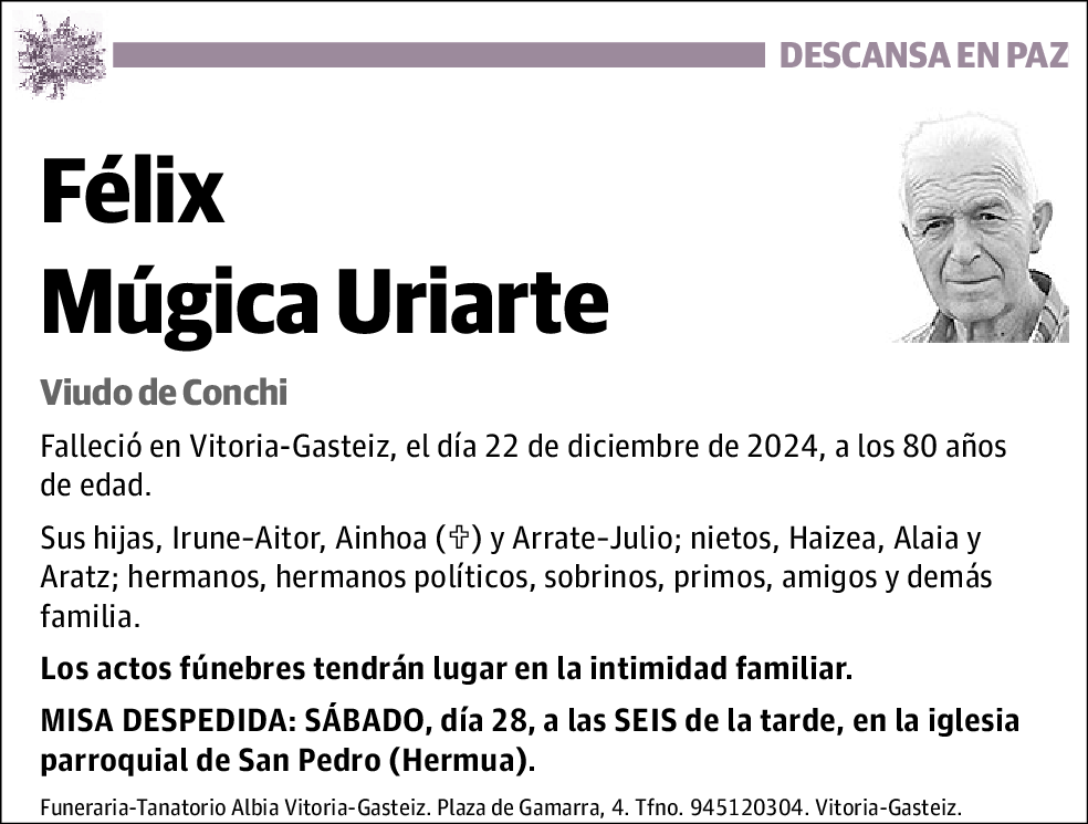 Félix Múgica Uriarte