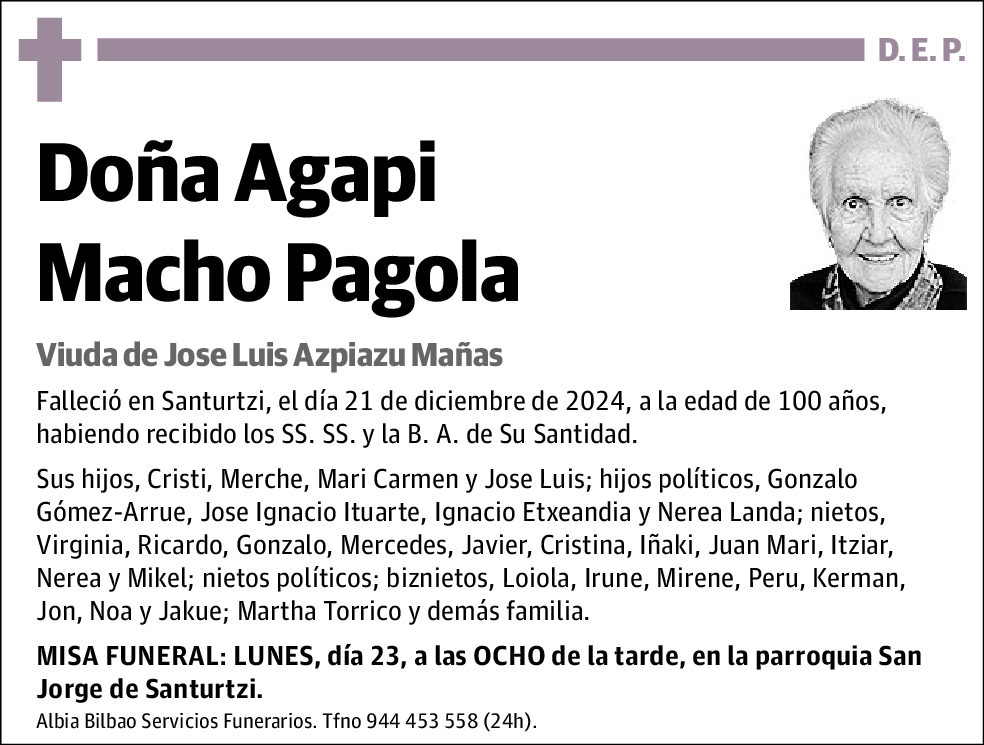 Agapi Macho Pagola