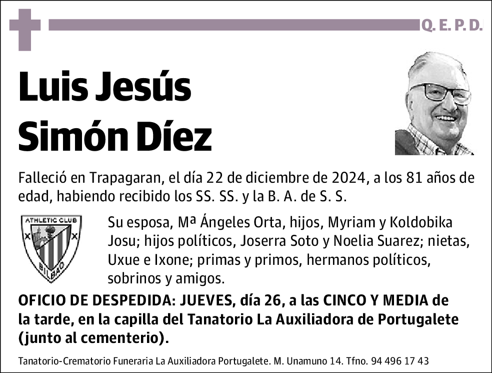 Luis Jesús Simón Díez