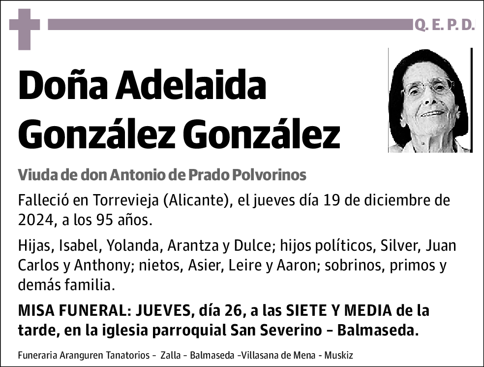 Adelaida González González