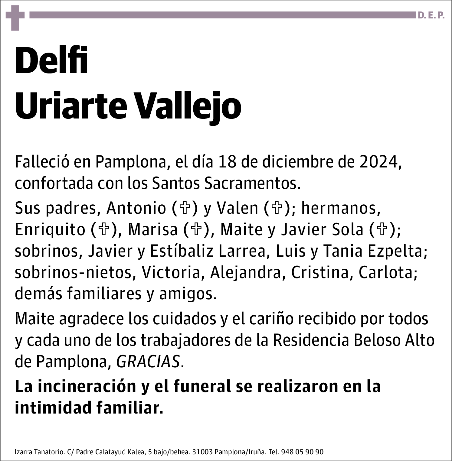 Delfi Uriarte Vallejo